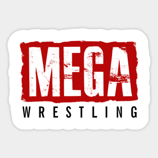 MEGA (Red) Logo - Tee Sticker